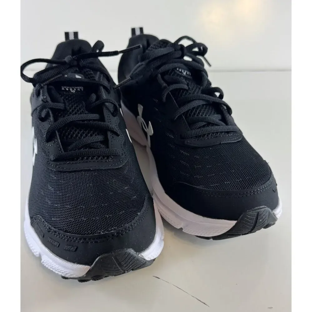 Under Armour Charged Assert 10 Running Sneakers, Black & White, Sz: 10.5, 71-04 - Picture 16 of 16